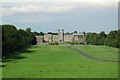 Stonyhurst College approach in Hurst Green (Ribble Valley)