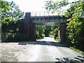 Railway bridge near Lingfield in RH7 6EB