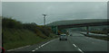 Approaching Fraddon turn off on the A30 in TR9 6LZ