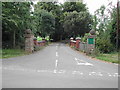 Entrance to Lowdham Grange in NG14 7DN