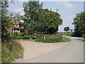Entrance to Eastwood Farm on Hagg Lane Epperstone in Dover Beck Ward