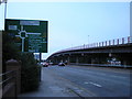 Gabalfa flyover, Cardiff in Caerdydd - Cardiff