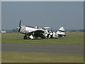 An American P47 WWII Fighter in CB22 4PA
