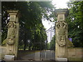 Gates of Calderstones Park in L18 3EA