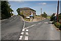 Road junction, Blackshaw Head in HX7 7JF