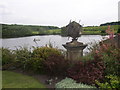 Walton Hall Lake and Sundial in WF2 6RU
