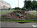 Floral Clock, Palmeira Square, Hove in BN3 2QU