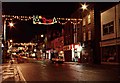Church Street, Enfield, at Christmas in EN1 1YT