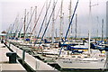 Yacht moorings, Wyre Dock. in FY7 6GX