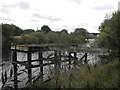 Old disused Pier on the River Trent in NG4 2SY