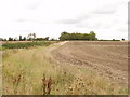 Ploughed field near Aston Sandford in Aston Sandford