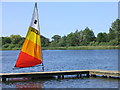 Rollesby Broad from the Sailing Club jetty in NR29 3LT