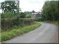 The lane between Evesbatch and Bishops Frome in WR6 5BJ