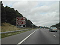 M1 Motorway sign in S44 5NW