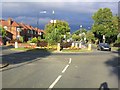 Roundabout in WA14 5YH