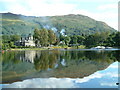 St Fillans from the southern bank of Loch Earn in PH6 2ND