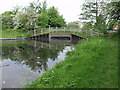 Dropped road bridge on the Montgomery Canal at Arddleen in SY22 6RX