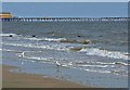 Walton-on-the-Naze Pier from the Beach in CO14 8PA