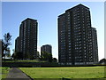 Scotstounhill Tower Blocks in G14 9TD