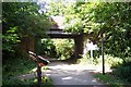 Bridge at Brandy Hole Copse in PO19 4XY