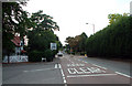 A237 junction with A2022, Woodcote CR8 in CR8 3LN