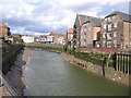 Old warehouses along the Haven, Boston, Lincs in Boston
