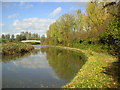 Footbridge over the canal in Great Linford in MK14 5PR
