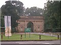Harewood House entrance in LS17 9LE