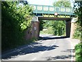 Railway bridge over The Street, West Horsley in KT24 6HS