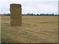 Temporary monument to farming, Newborough, Peterborough in PE6 7AR