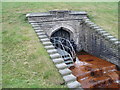 Overflow sluice valve, Cowm Reservoir, Whitworth, Lancashire in OL12 8DH