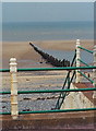 Steps and Groyne, Cleveleys Promenade in FY5 1LB