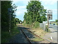 View from Aiskew level crossing in DL7 9BE