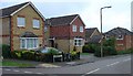 1990/2000s Housing Estate - Chapman Road, Maidenbower Neighbourhood of Crawley, West Sussex in RH10 7LU