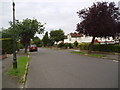 Tranquil suburbia in Glebe Hyrst, Sanderstead, Surrey in CR2 9JU