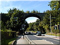 Railway viaduct north-west of Pontefract in WF8 2ED