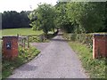 Entrance to Warren Farm. in WR6 5QT