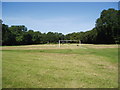 Football pitch, Coulsdon Common, Surrey in CR3 5QS