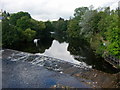 Weir on the River Ericht at Blairgowrie in PH10 6NH