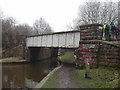 Railway Bridge over Canal, Stockton Brook, North Staffs in ST9 9NJ