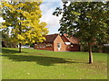 Taplow village hall and village green in SL6 0HG