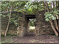 Disused railway bridge near Drub in BD19 4ES