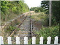Railway track heading towards Winslow in MK18 2QF