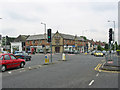 Street scene, Moortown corner, Leeds. in LS17 5PG