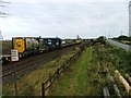 Freight Train Heading East towards Redcar in TS6 6LU