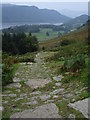 Path from Swirls to Helvellyn in CA12 4TN