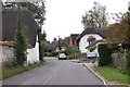 Longparish village scene in SP11 6PN