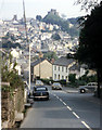 Launceston from Saint Stephens Hill 1973 in PL15 8DB