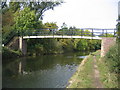 Footbridge near Kixley in B93 9NE