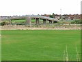Footbridge Over Middlesbrough to Whitby Railway line in TS4 3ST